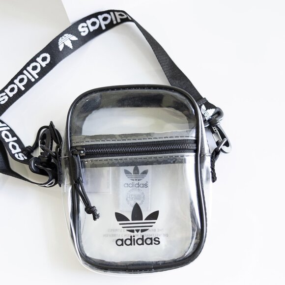 Adidas Clear Festival Crossbody Bag - Stadium Purse - Picture 3 of 7